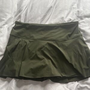 Olive Green Athleta Skort